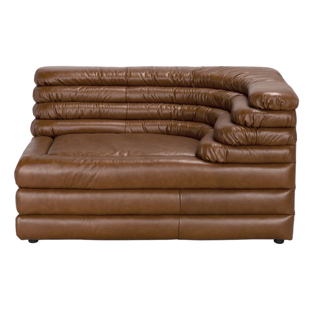 BANDERA SOFA, R, Roche Tan Leather