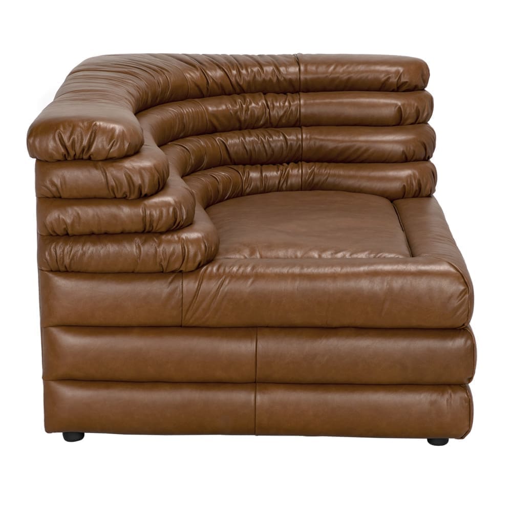 BANDERA SOFA, R, Roche Tan Leather