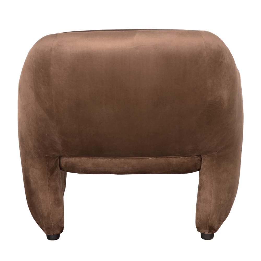 Marx Chair, Brown Velvet