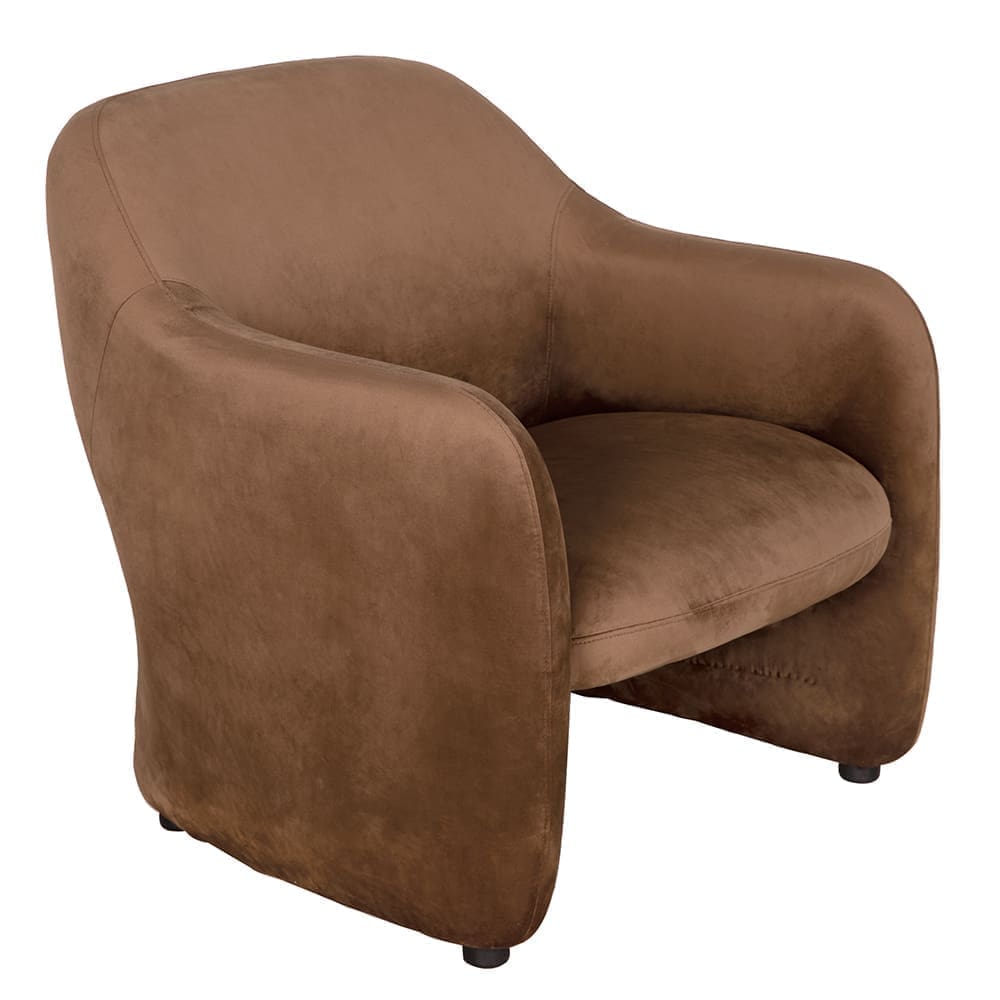 Marx Chair, Brown Velvet