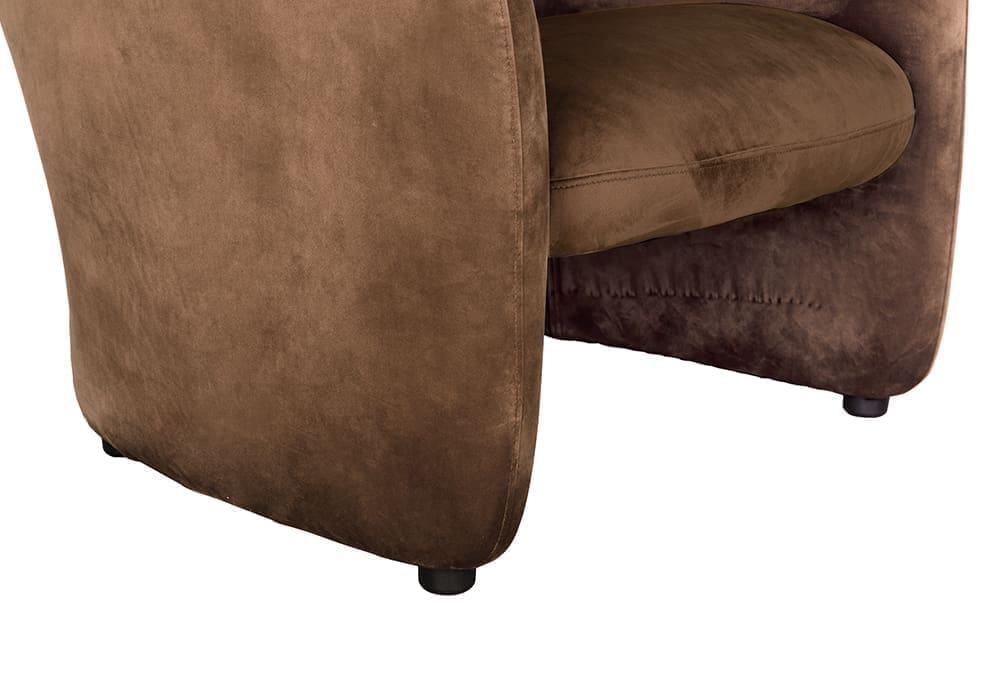 Marx Chair, Brown Velvet