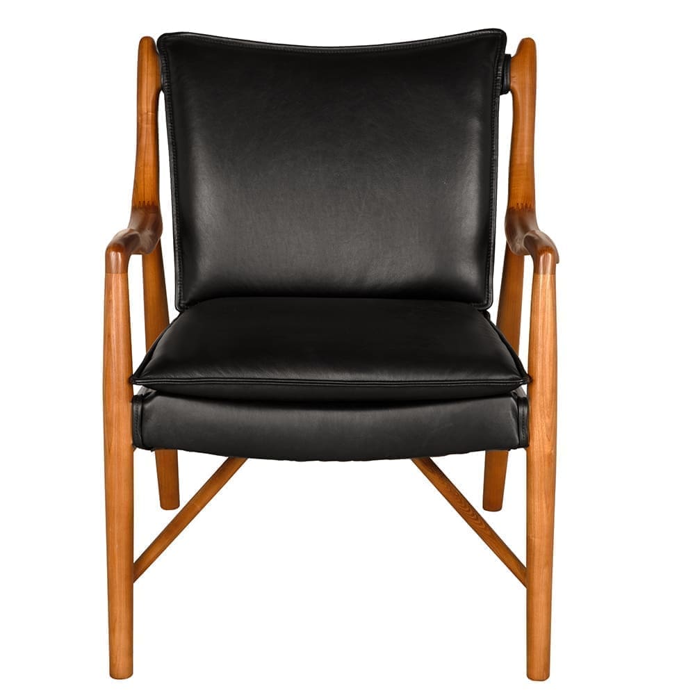 Weston Chair with Black Leather