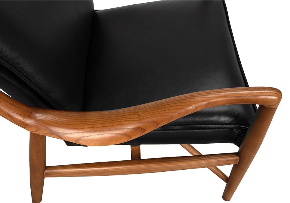 Weston Chair with Black Leather