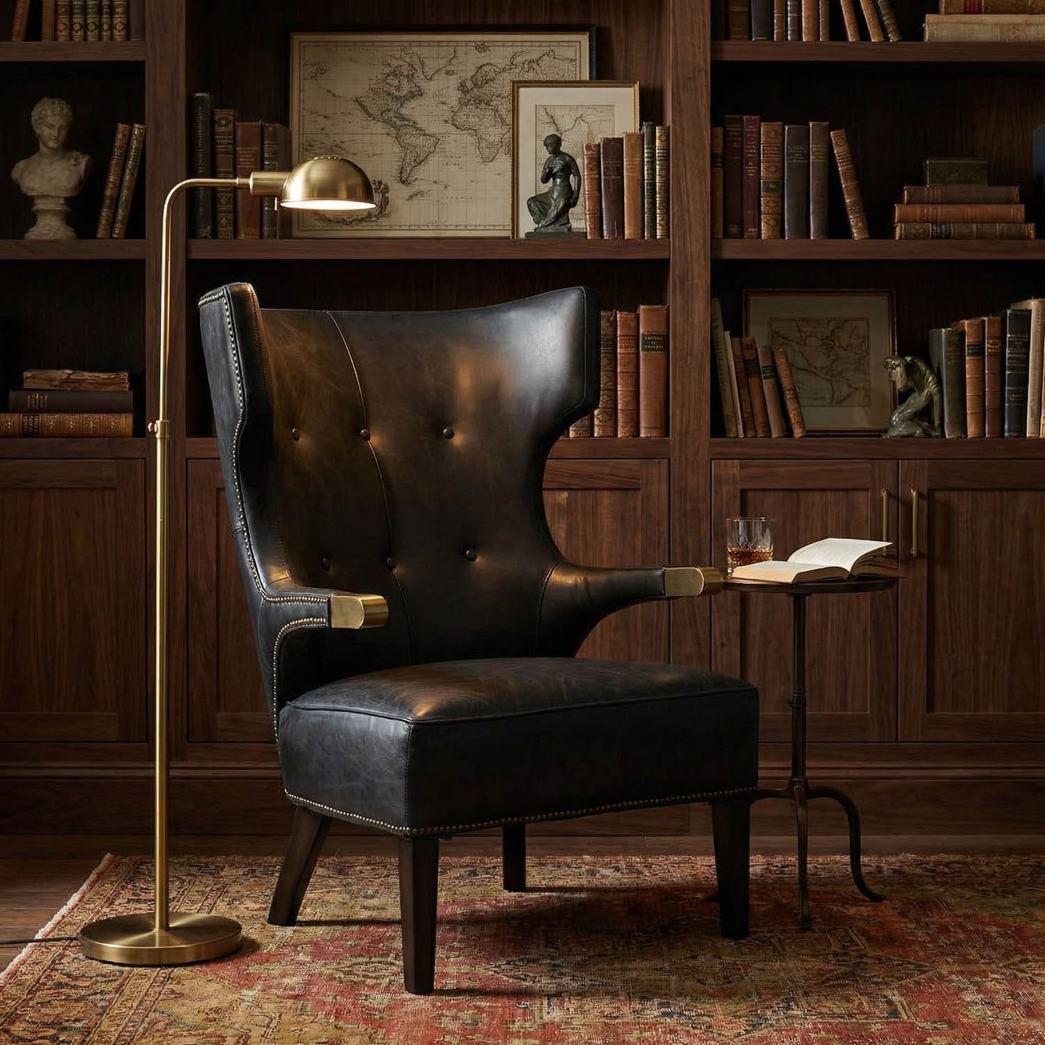 Heracles Chair, Leather