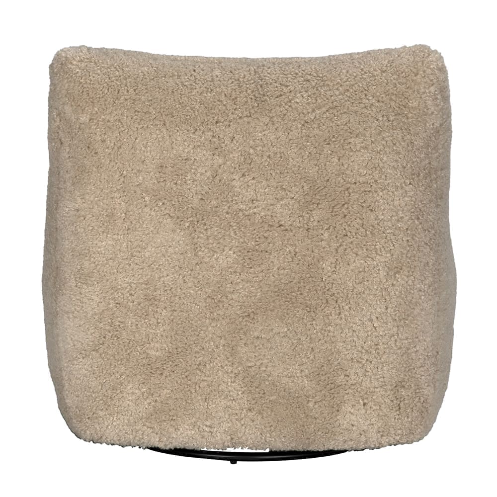 McClain Swivel Chair, Camel Fabric