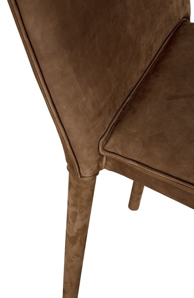 Newton Counter Chair, Orris Brown Leather