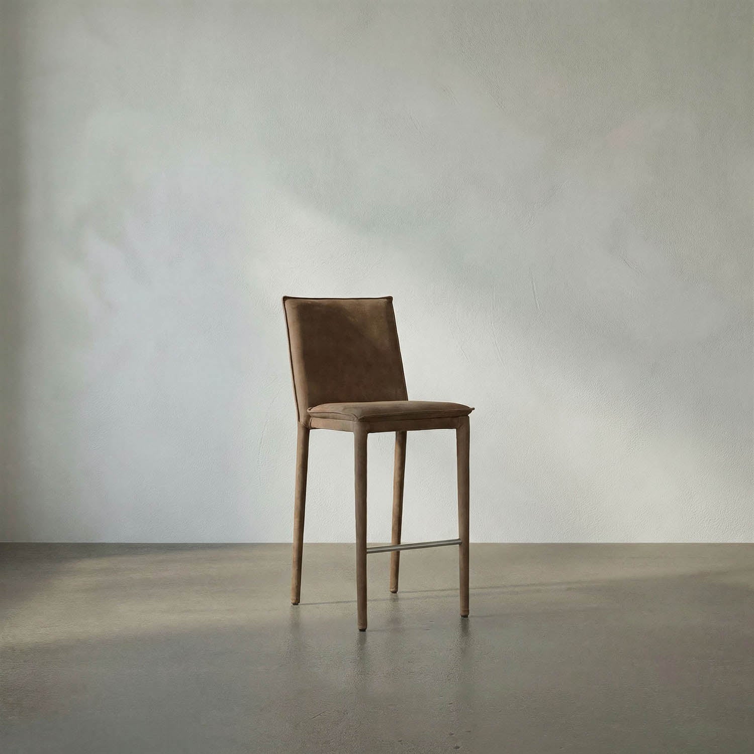 Newton Counter Chair, Orris Brown Leather by Noir