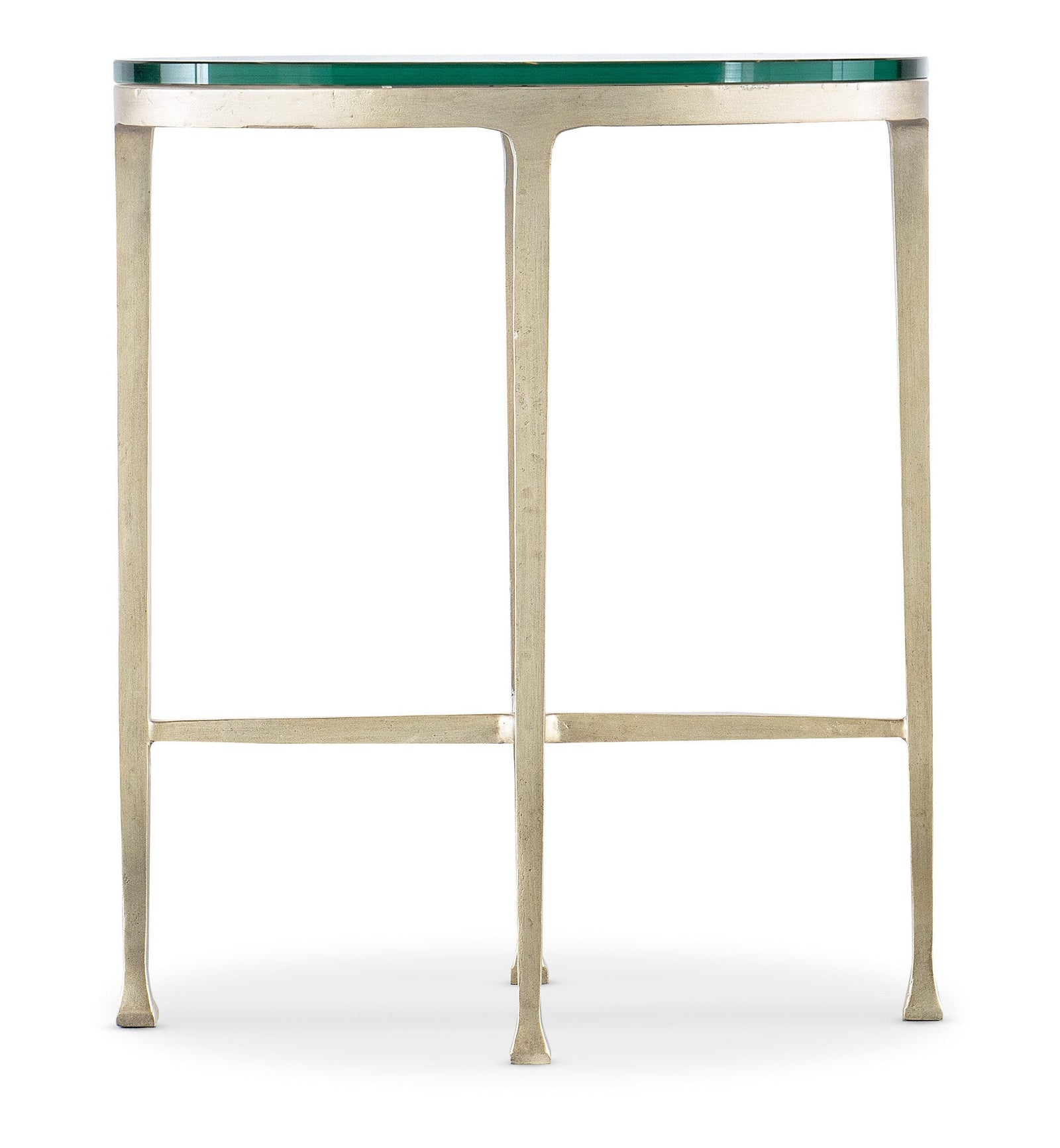 Cora Glass Top Oval Drink Table