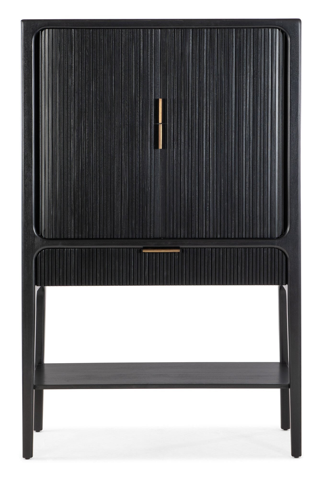 Archer Tambour Cabinet (Black)