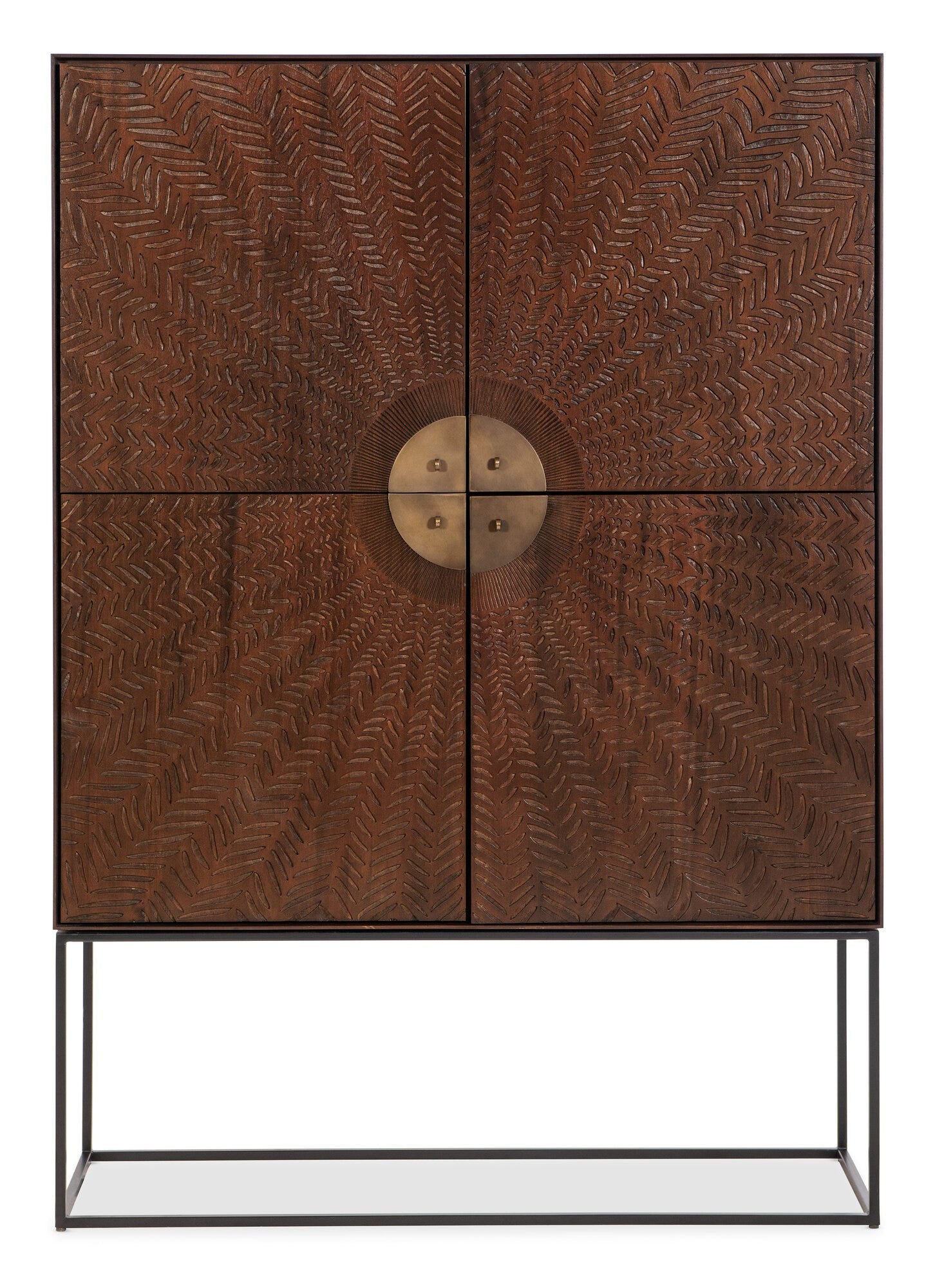 Vinca Carved Cabinet