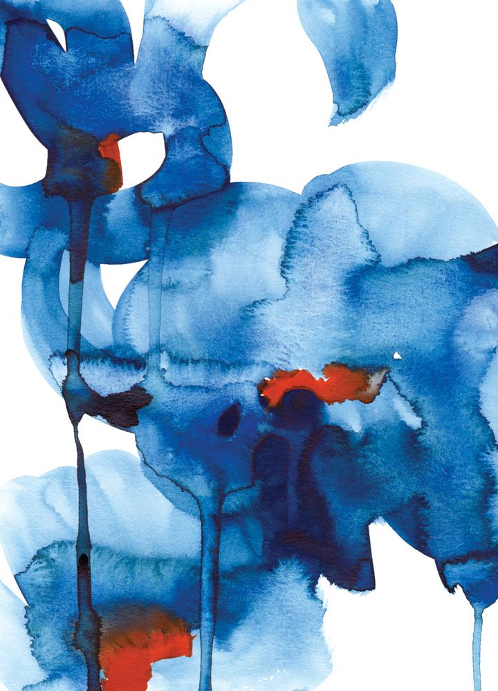 Blue Lily 1 artwork