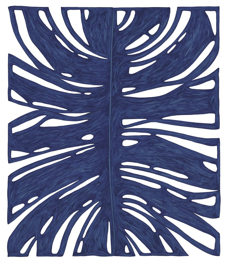 Botanicus Monstera Blue 1 artwork