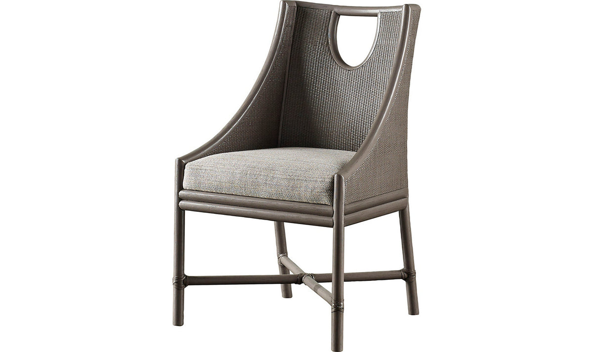 Open Oval Arm Chair – Accent Chairs by Baker Furniture | Sutter & Vale