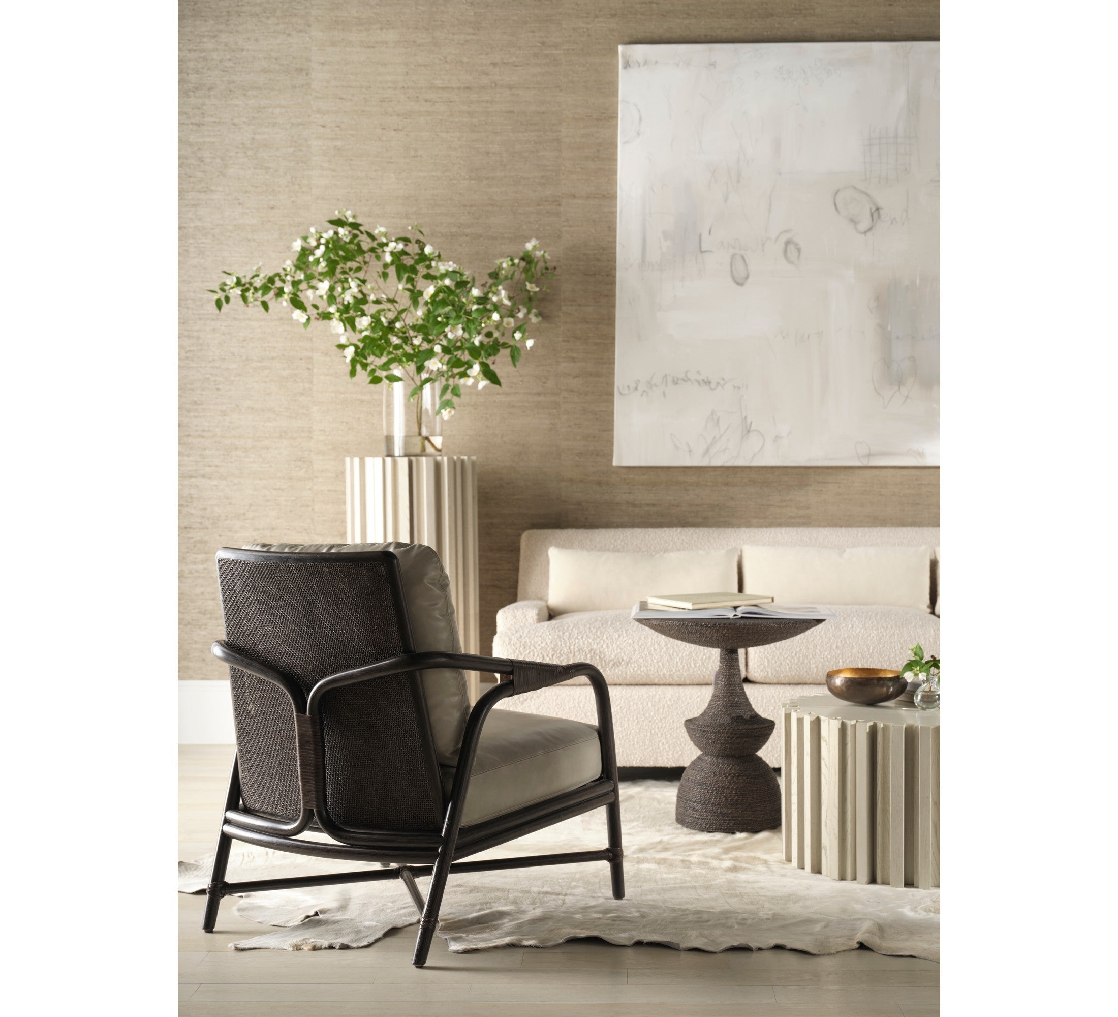 Knot Lounge Chair - Rattan