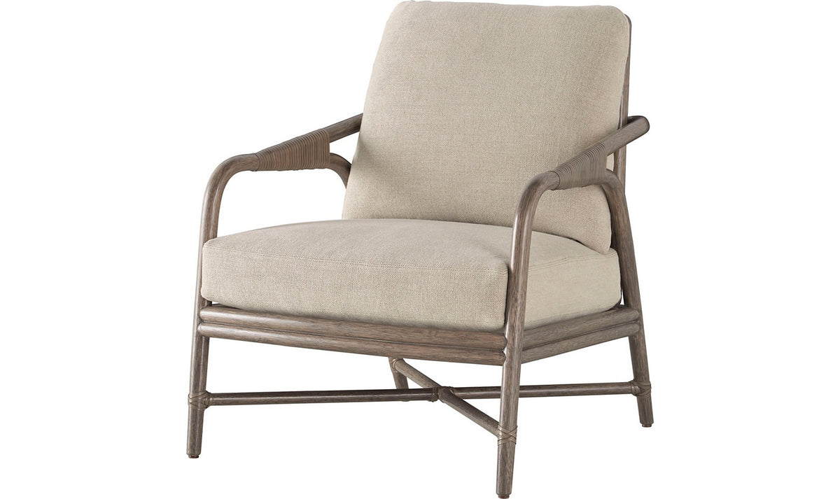 Knot Lounge Chair - Rattan – Accent Chairs by Baker Furniture | Sutter & Vale
