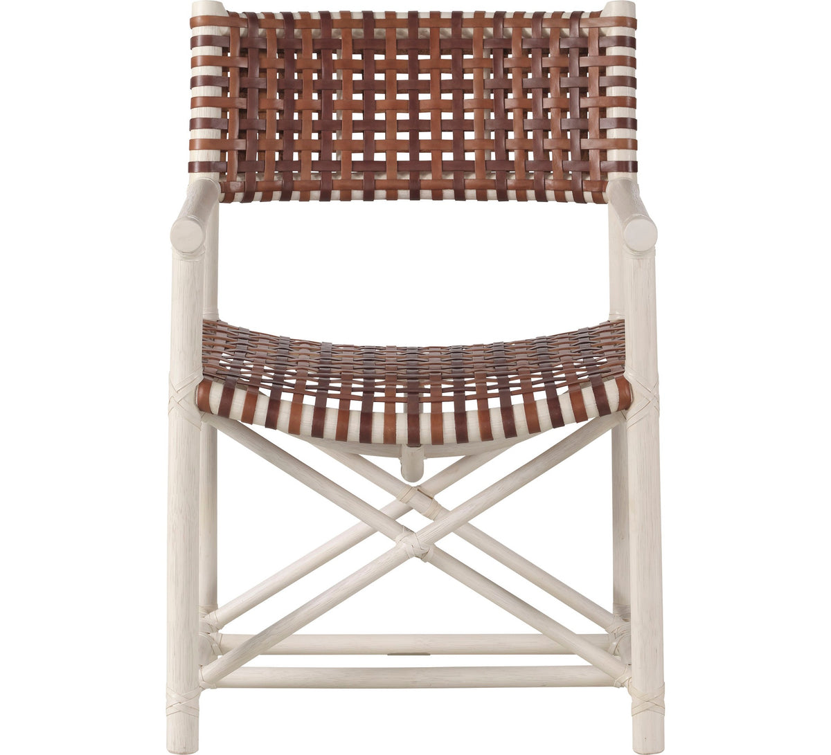 Antalya Laced Rawhide Arm Chair