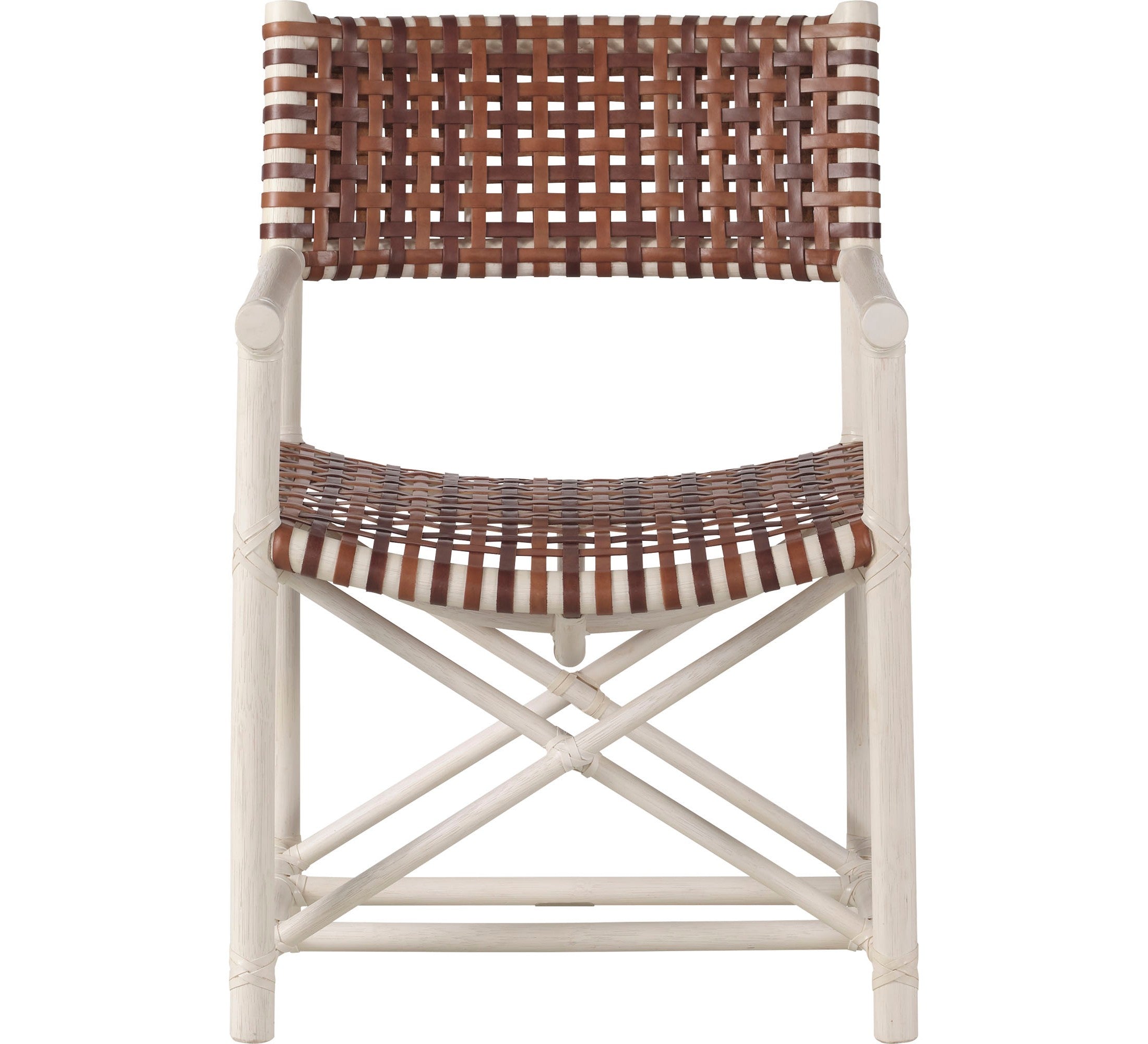 Antalya Laced Rawhide Arm Chair