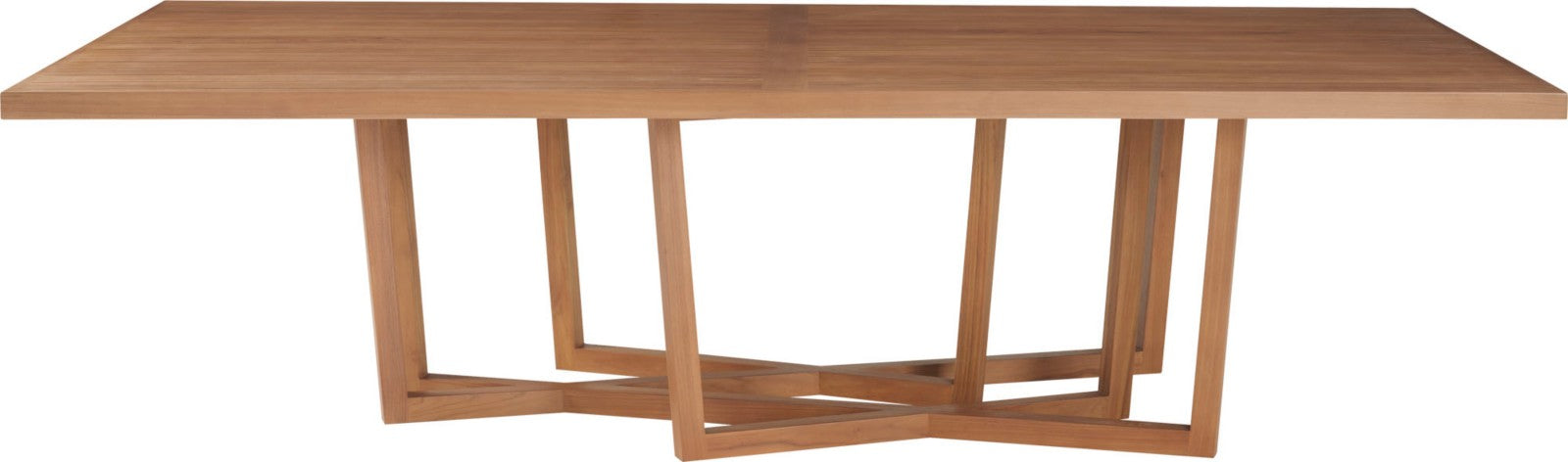 Cutter Rectangle Dining Table Wood Top