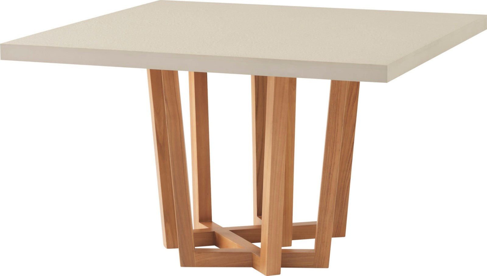 Cutter Square Dining Table Stone Top