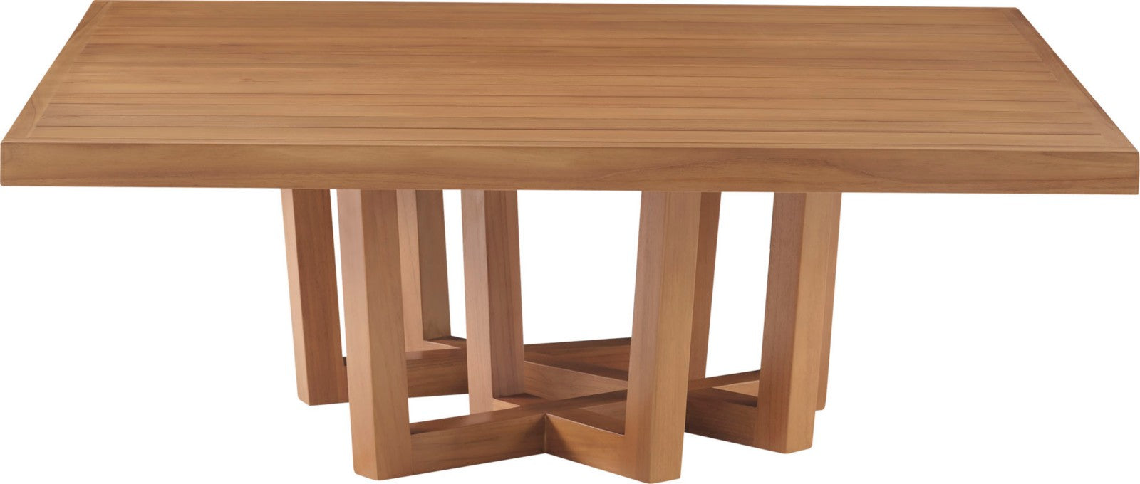 Cutter Square Cocktail Table Wood Top