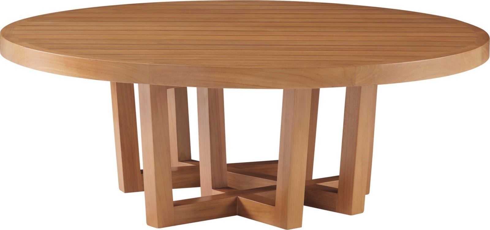 Cutter Round Cocktail Table Wood Top