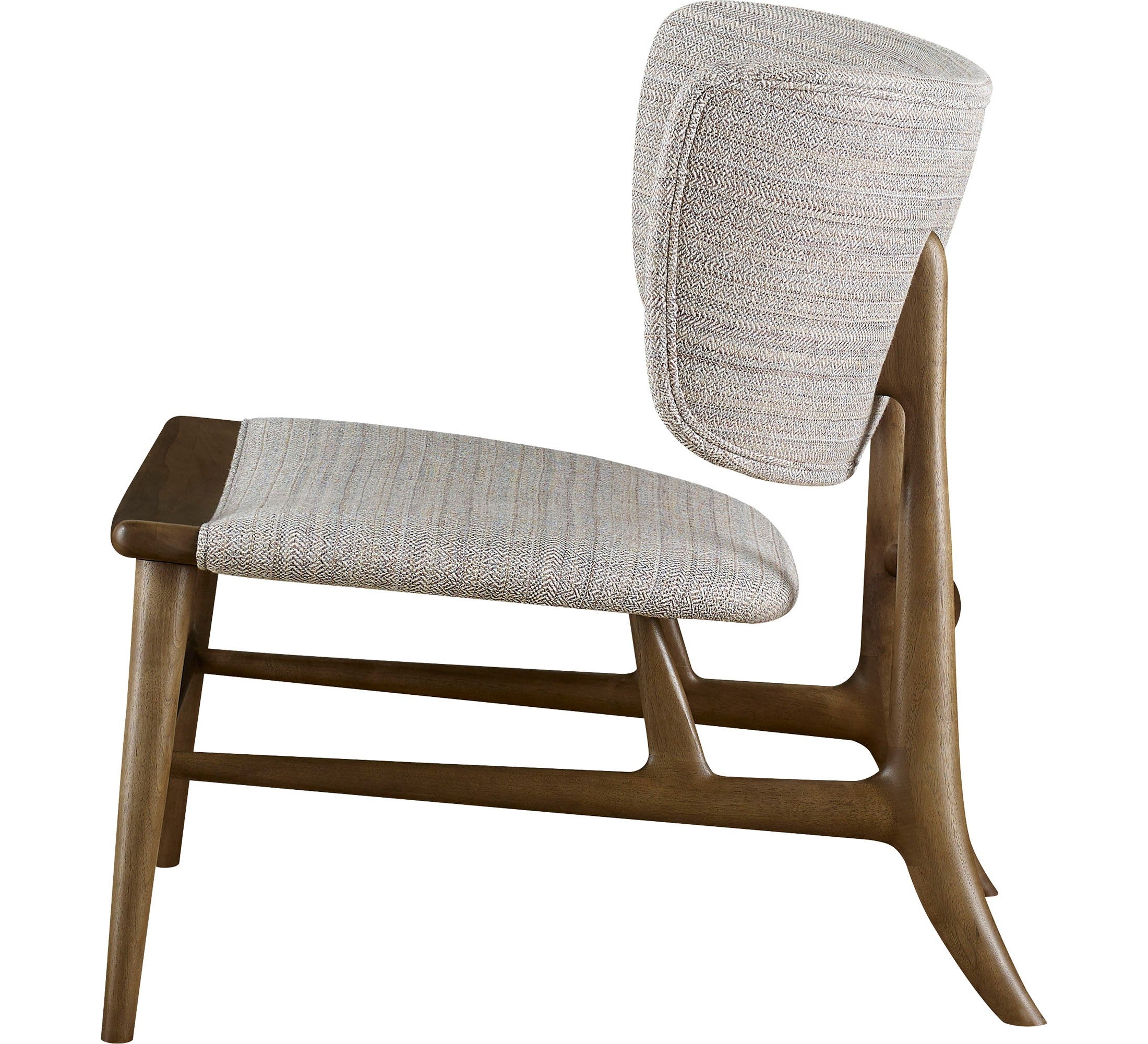 Hana Lounge Chair (Walnut Back)