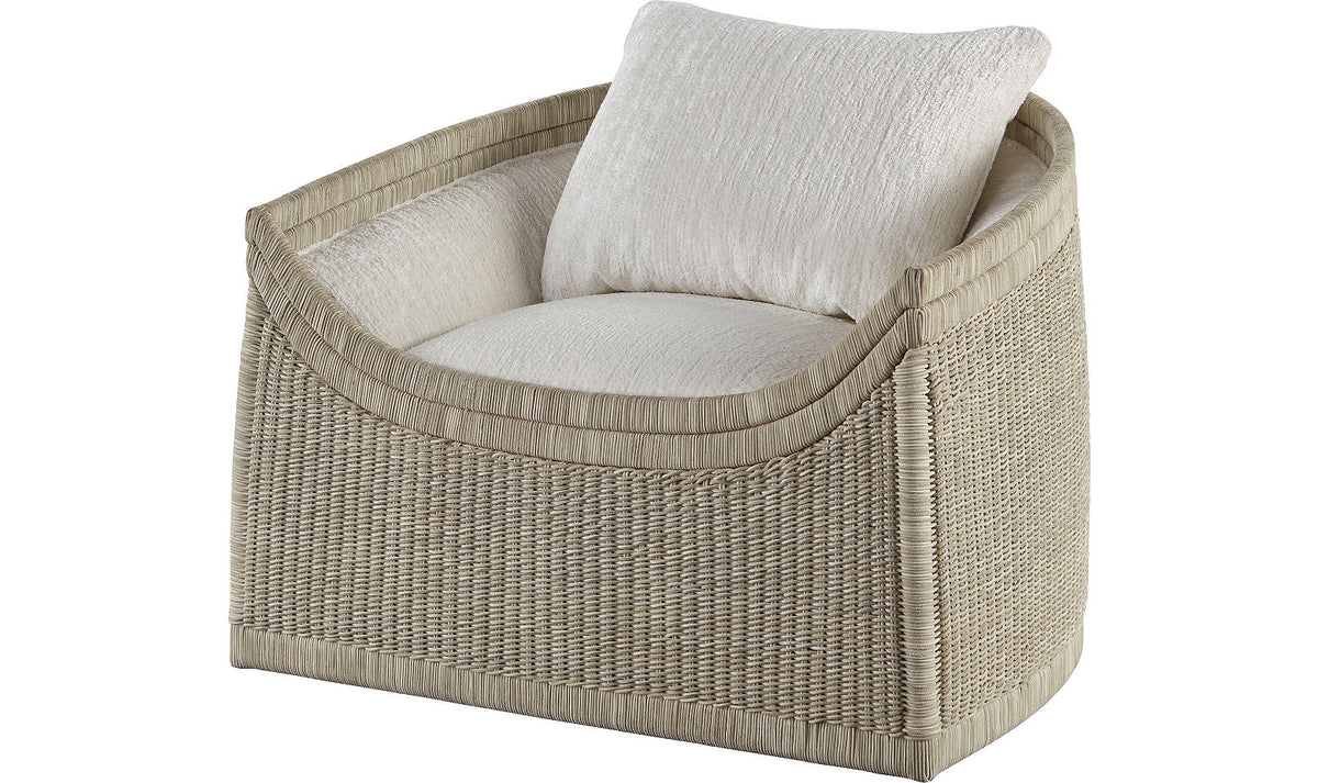 Laced Lounge Chair – Accent Chairs by Baker Furniture | Sutter & Vale
