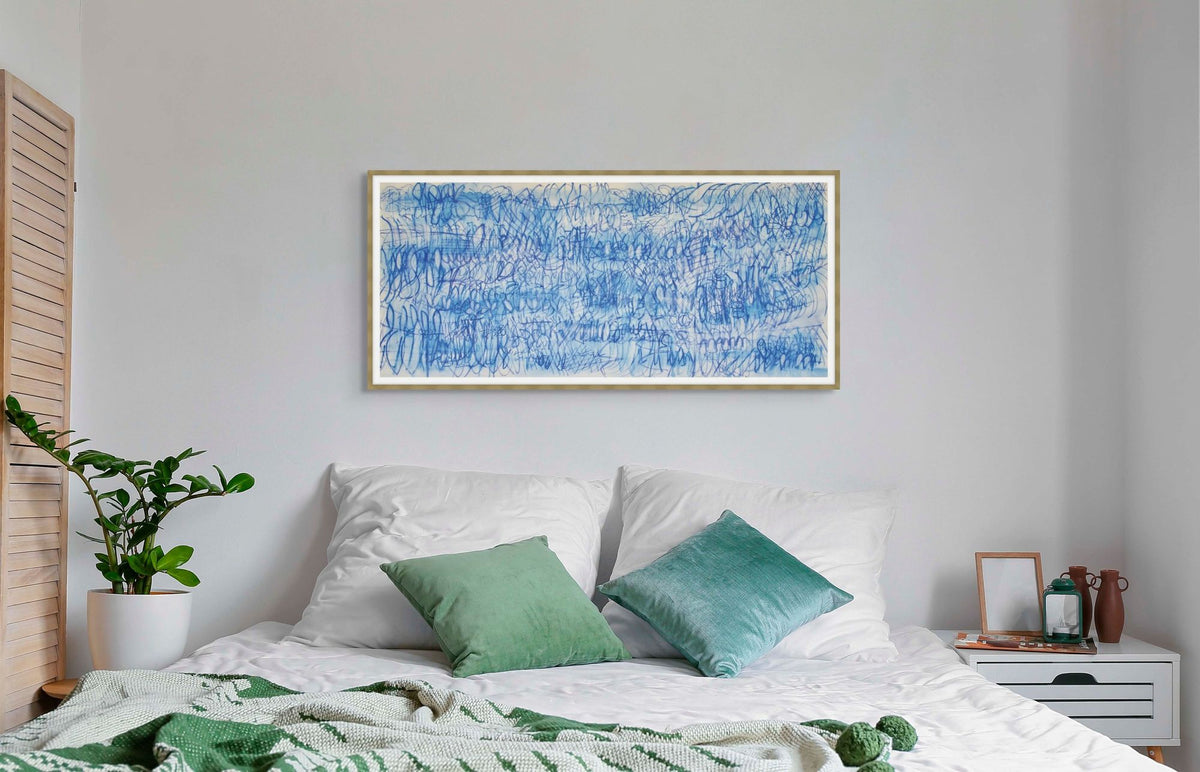 Blue Tide 1 in a room