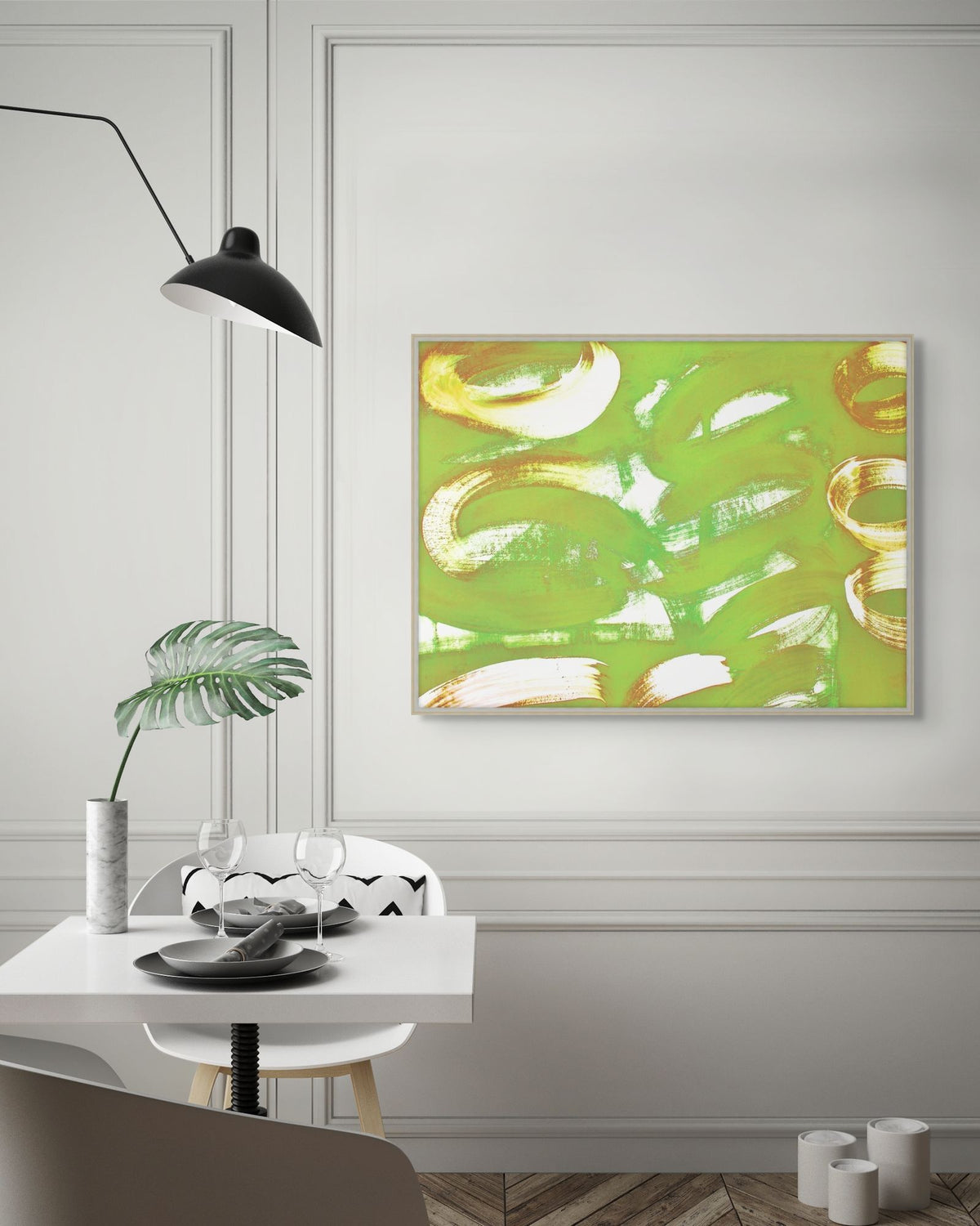 Bright Citrus 3 in a room