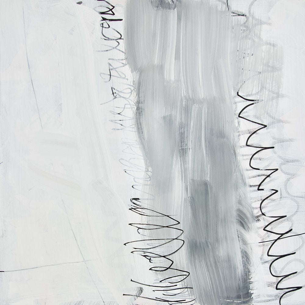 White Abstract 1 artwork