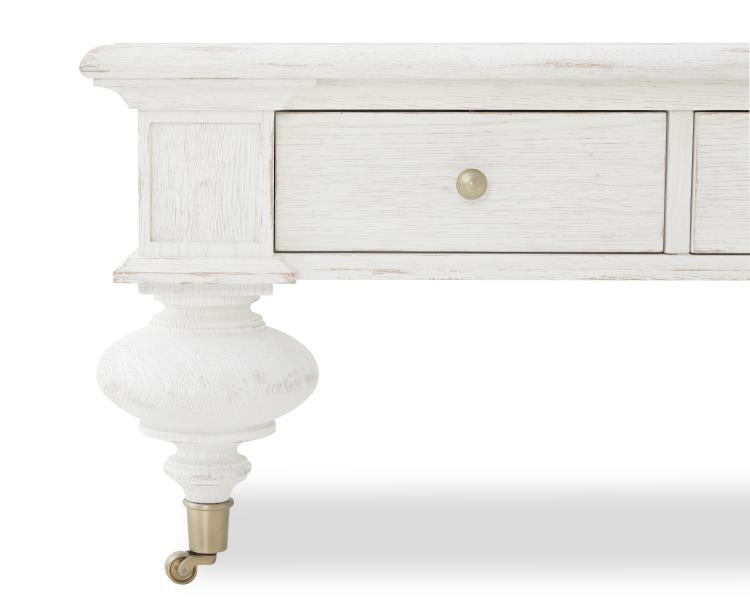 Grand Oak Cocktail Table - White – Coffee Tables by Century Furniture | Sutter & Vale