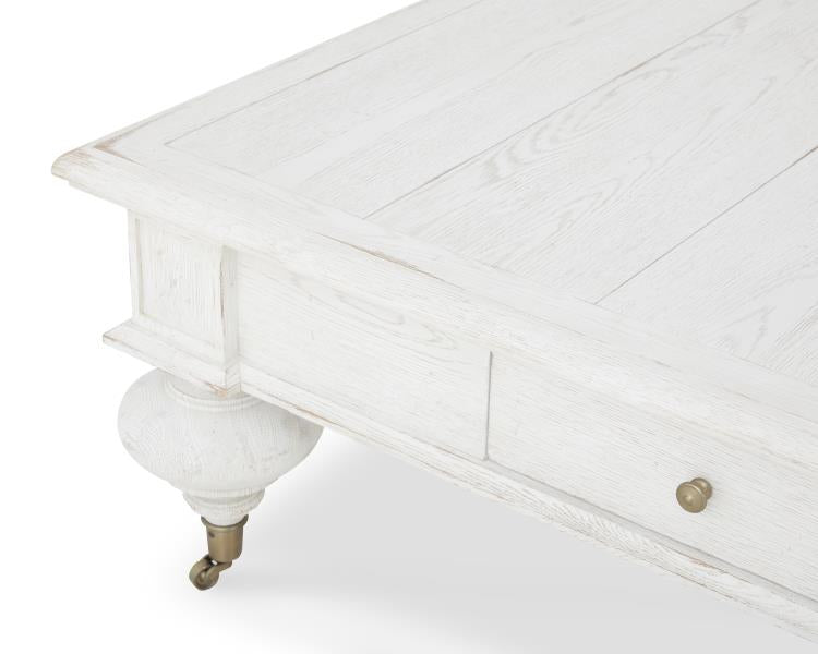 Grand Oak Cocktail Table - White – Coffee Tables by Century Furniture | Sutter & Vale