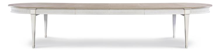 Barrington Dining Table - White/Silver – Dining Tables by Century Furniture | Sutter & Vale