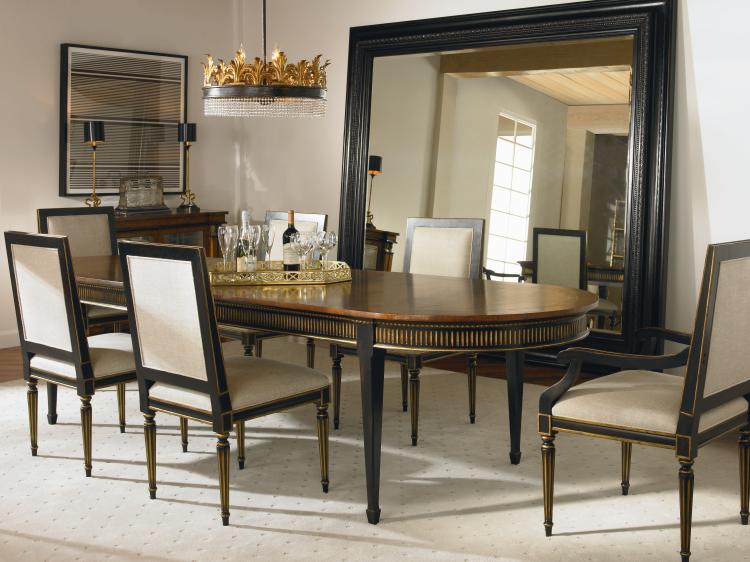 Barrington Side Chair - Black/Gold – Dining Chairs by Century Furniture | Sutter & Vale