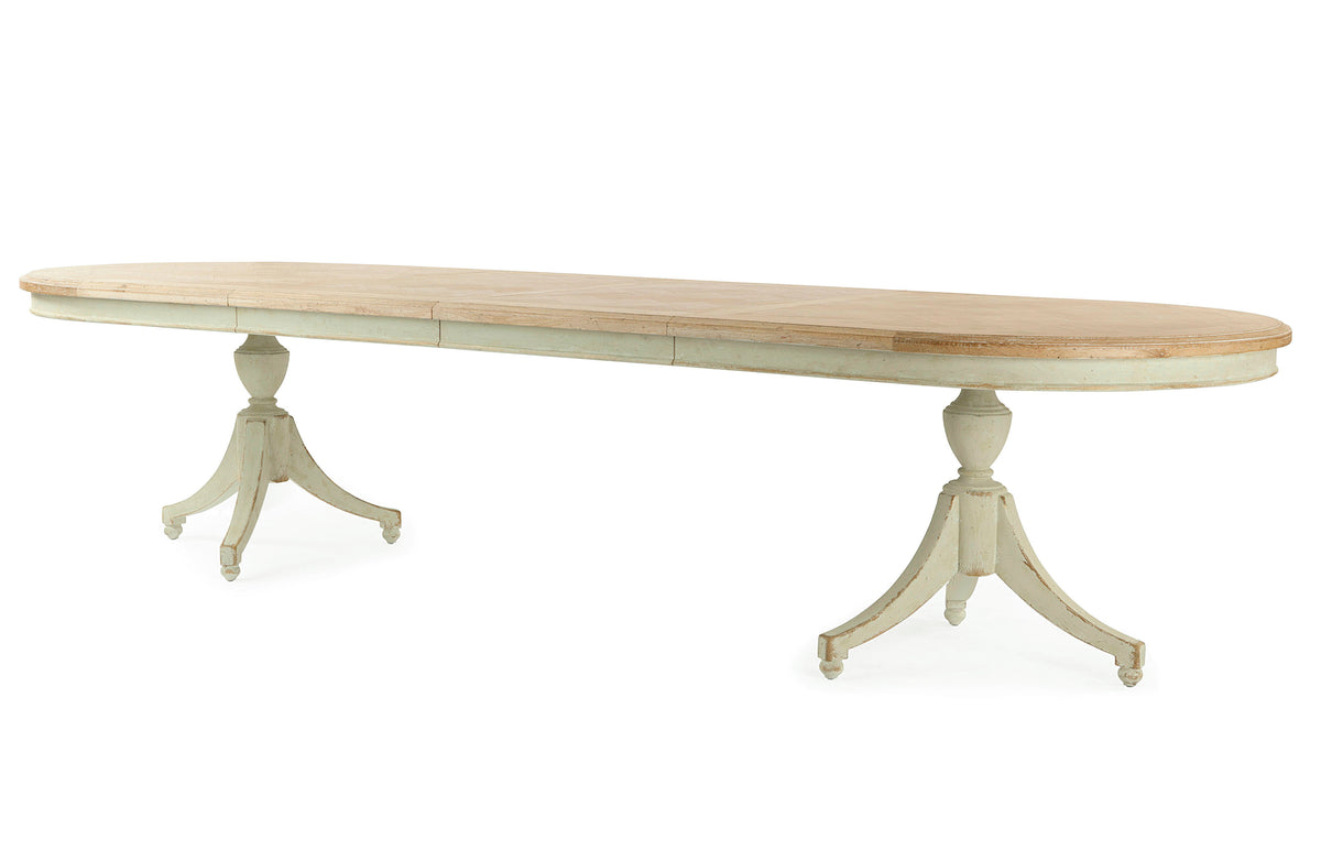 Madeline Double Pedestal Table