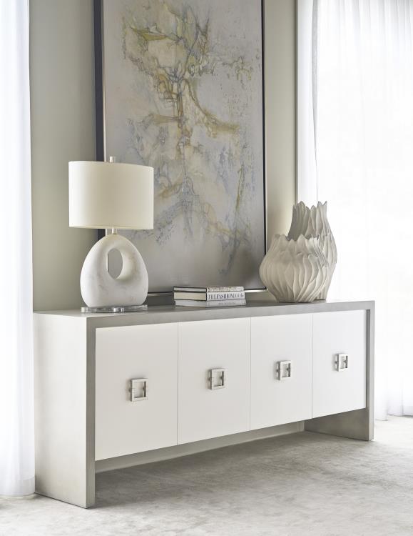 Liza Credenza - White – Credenzas by Century Furniture | Sutter & Vale