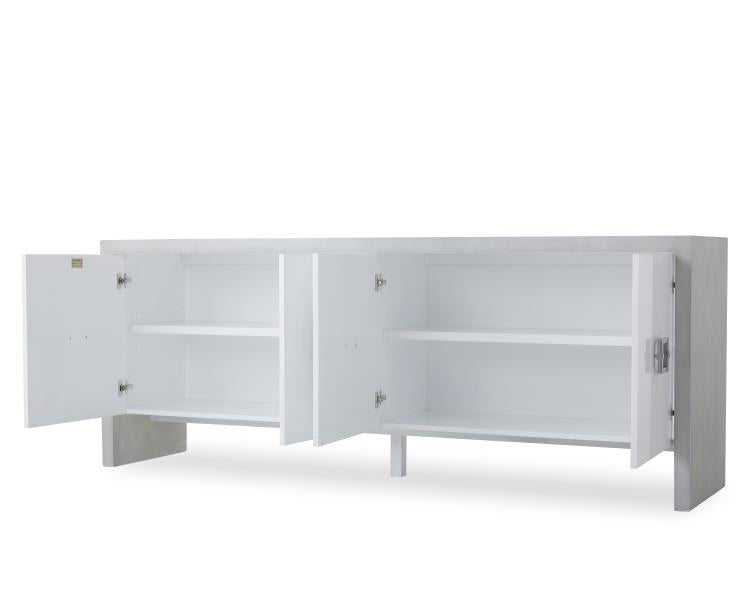 Liza Credenza - White – Credenzas by Century Furniture | Sutter & Vale