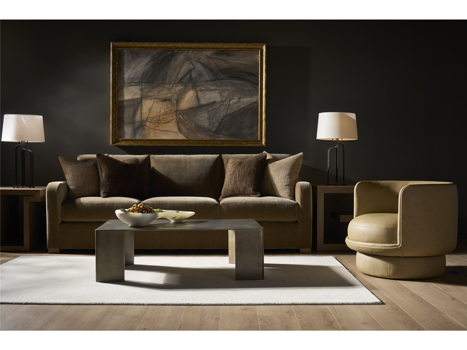 Modern Eclipse Cocktail Table