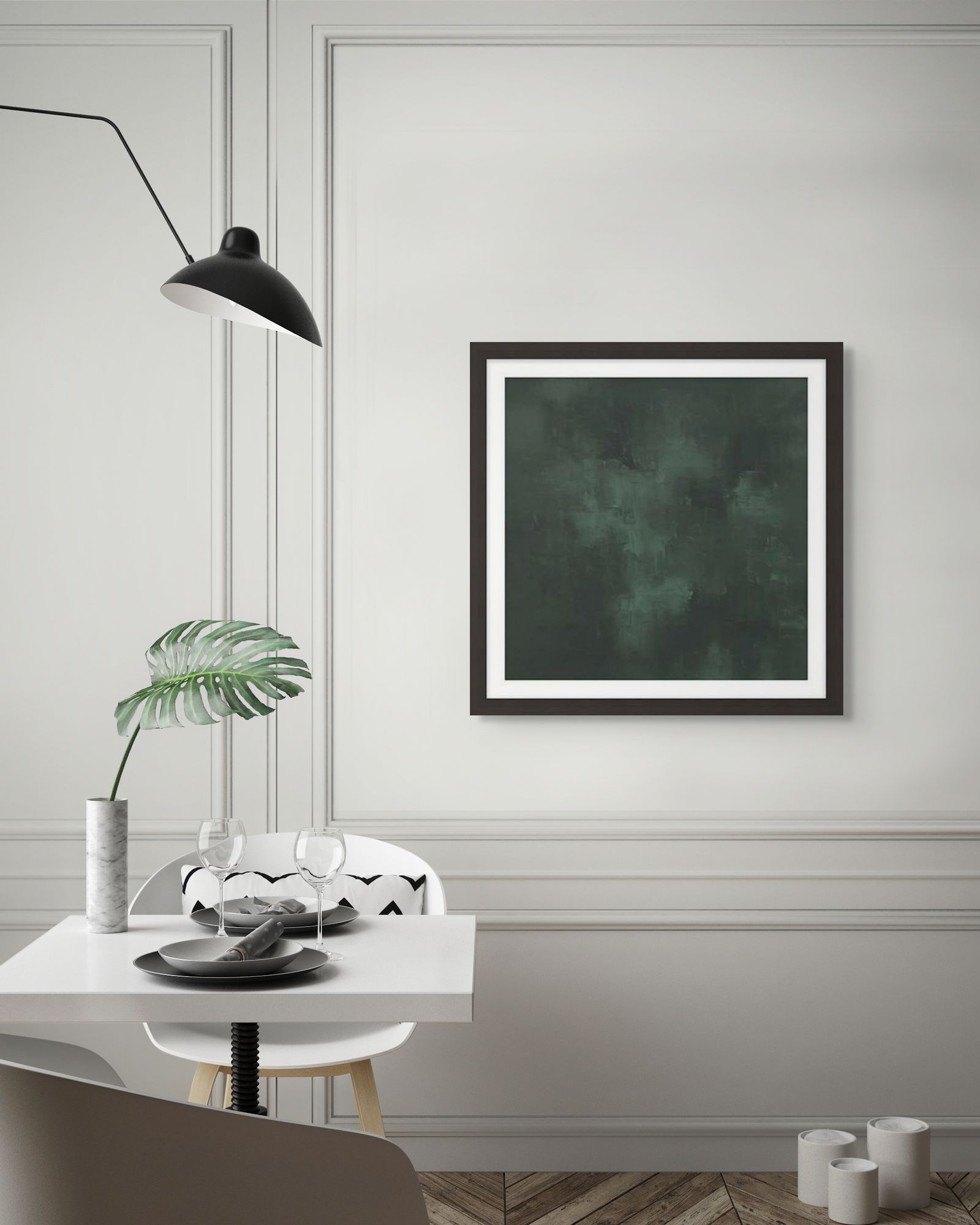 Verdant Wash 1 in a room
