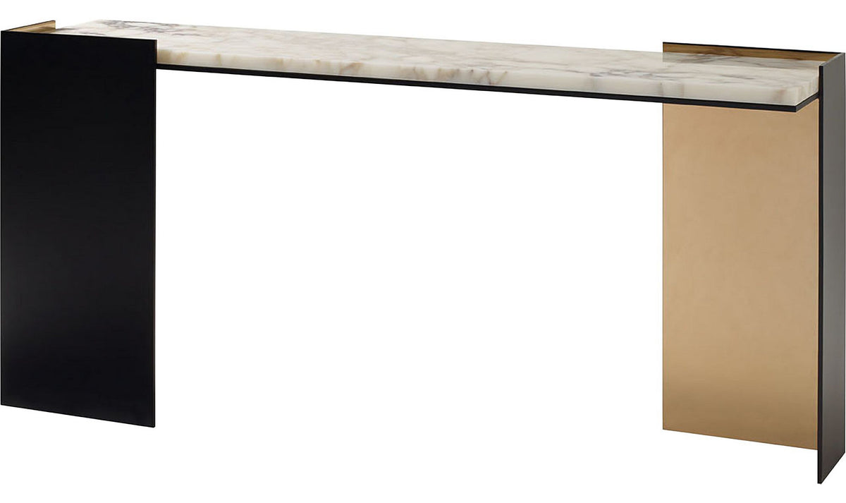 Wrap Console - Marble Top – Consoles by Baker Furniture | Sutter & Vale