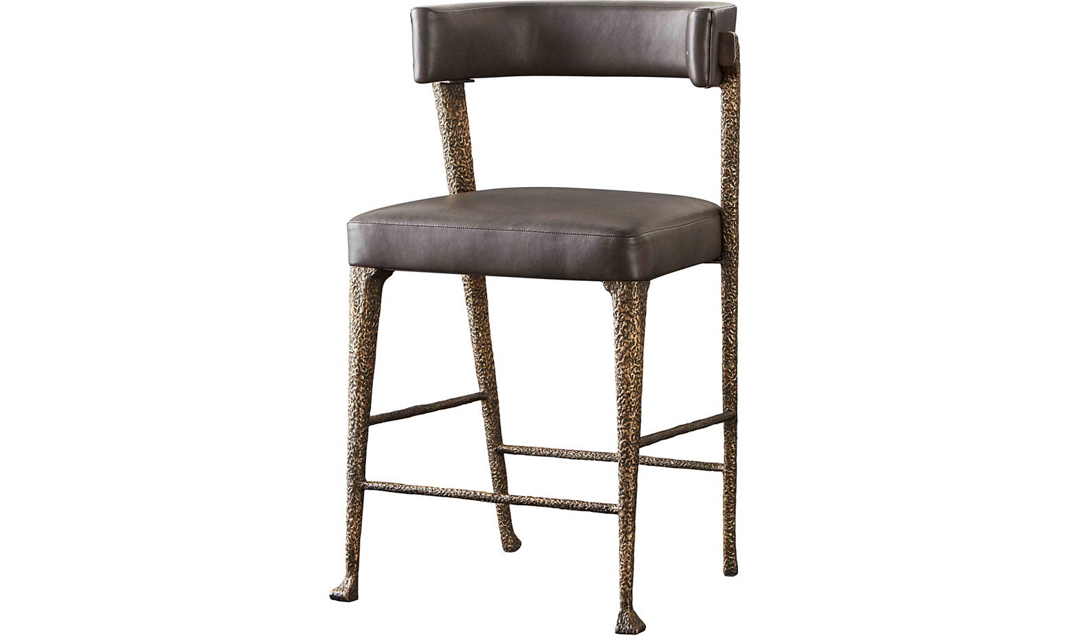 Vere Counter Stool with Back – Bar & Counter Stools by Baker Furniture | Sutter & Vale