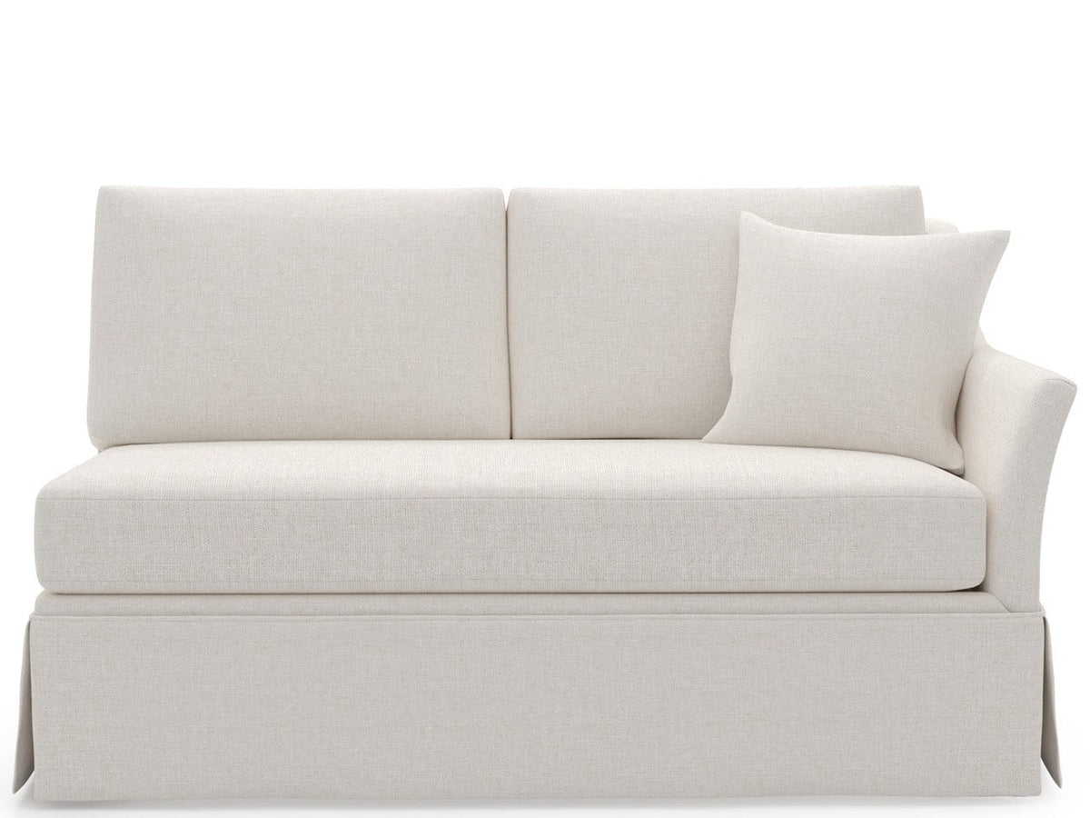 Madison Skirted Loveseat RAF - Special Order