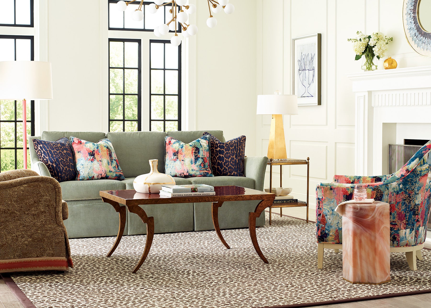Nicolette Skirted Sofa