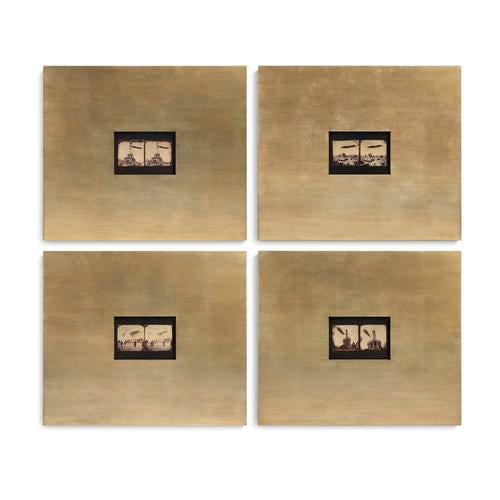 First Light of Flight - Set of 4 – Accent Chairs by Jonathan Charles | Sutter & Vale