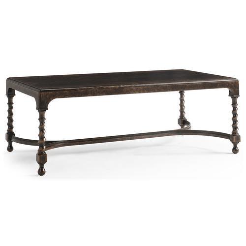 Orsman Ebonized Rectangular Cocktail Table – Coffee Tables by Jonathan Charles | Sutter & Vale