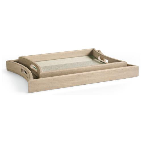 Catenary Rectangular Tray - Set of 2 – Accent Chairs by Jonathan Charles | Sutter & Vale