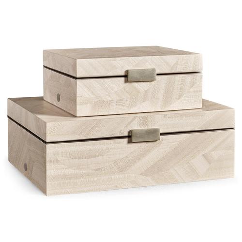 Tidepool Rectangular Box - Set of 2 – Bedroom by Jonathan Charles | Sutter & Vale