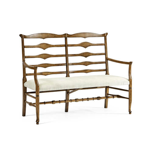 Casual Ladderback Bench – Benches by Jonathan Charles | Sutter & Vale