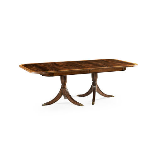Buckingham Two-Leaf Mahogany Extending Dining Table 88" – Dining Tables by Jonathan Charles | Sutter & Vale