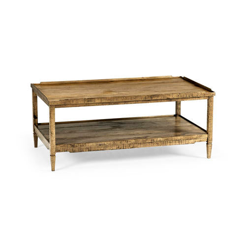 Casual Distressed Coffee Table – Coffee Tables by Jonathan Charles | Sutter & Vale